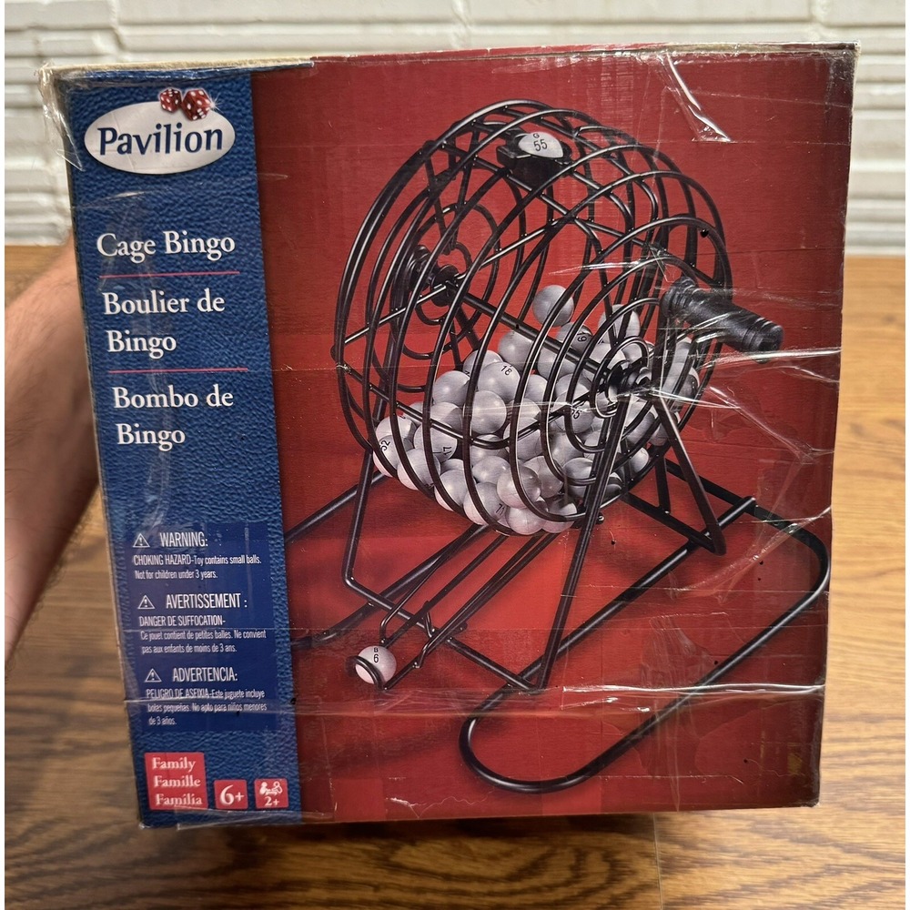 Pavilion Cage Bingo Complete in Original Box